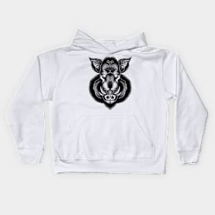 Dark boar Kids Hoodie